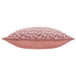 Lanzo Cut Velvet Piped Cushion Moonbeam